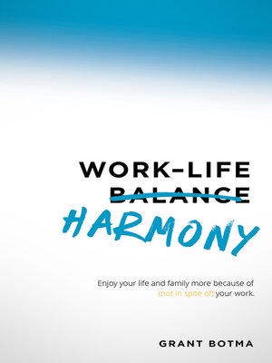 cover image of Work–Life Harmony